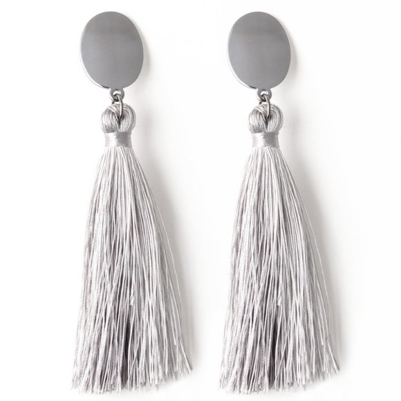 Va Va Plume - Gray Fringe - Picture 1 of 2